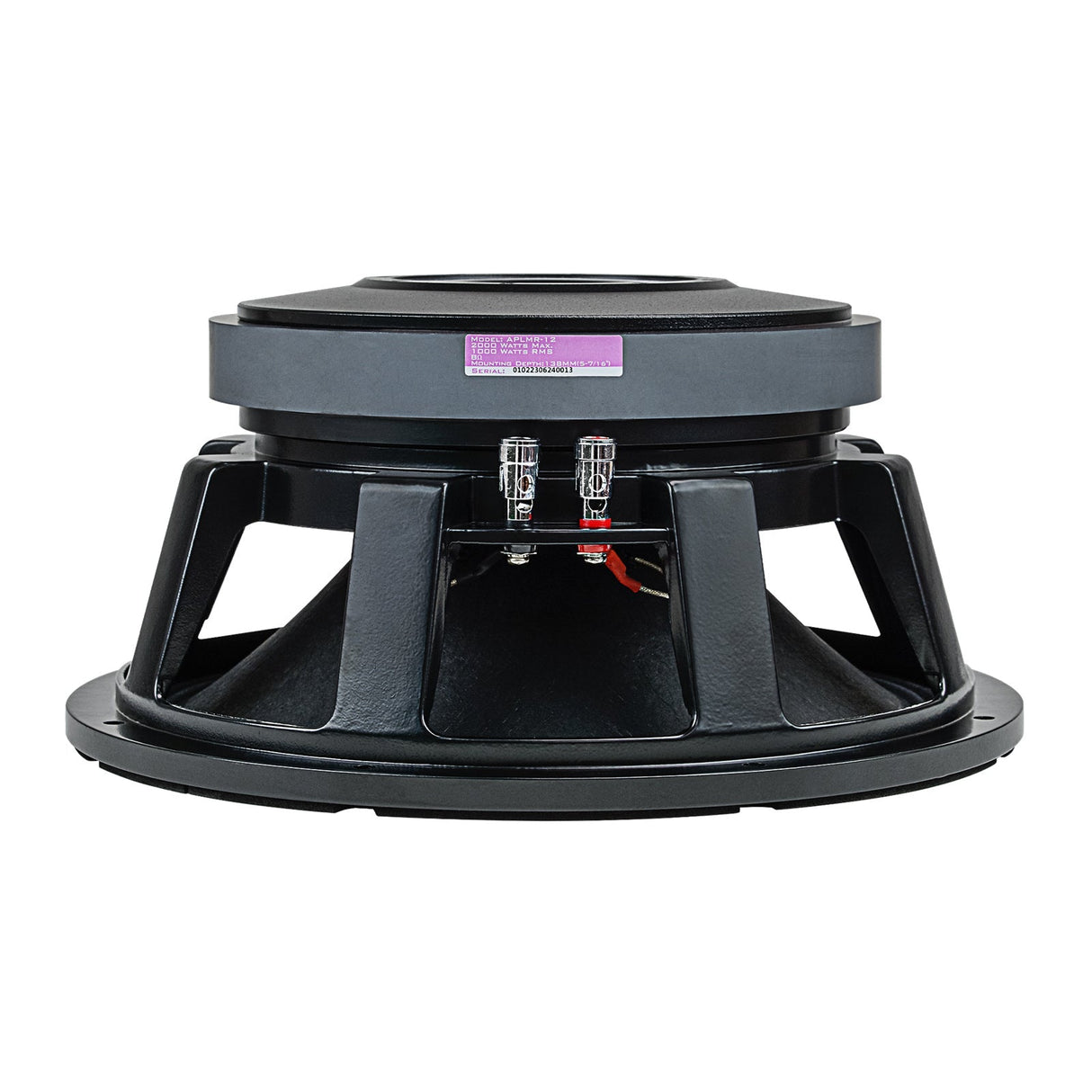 APLMR-12 12” Mid Frequency Loudspeaker, Sold Individually Audiopipe