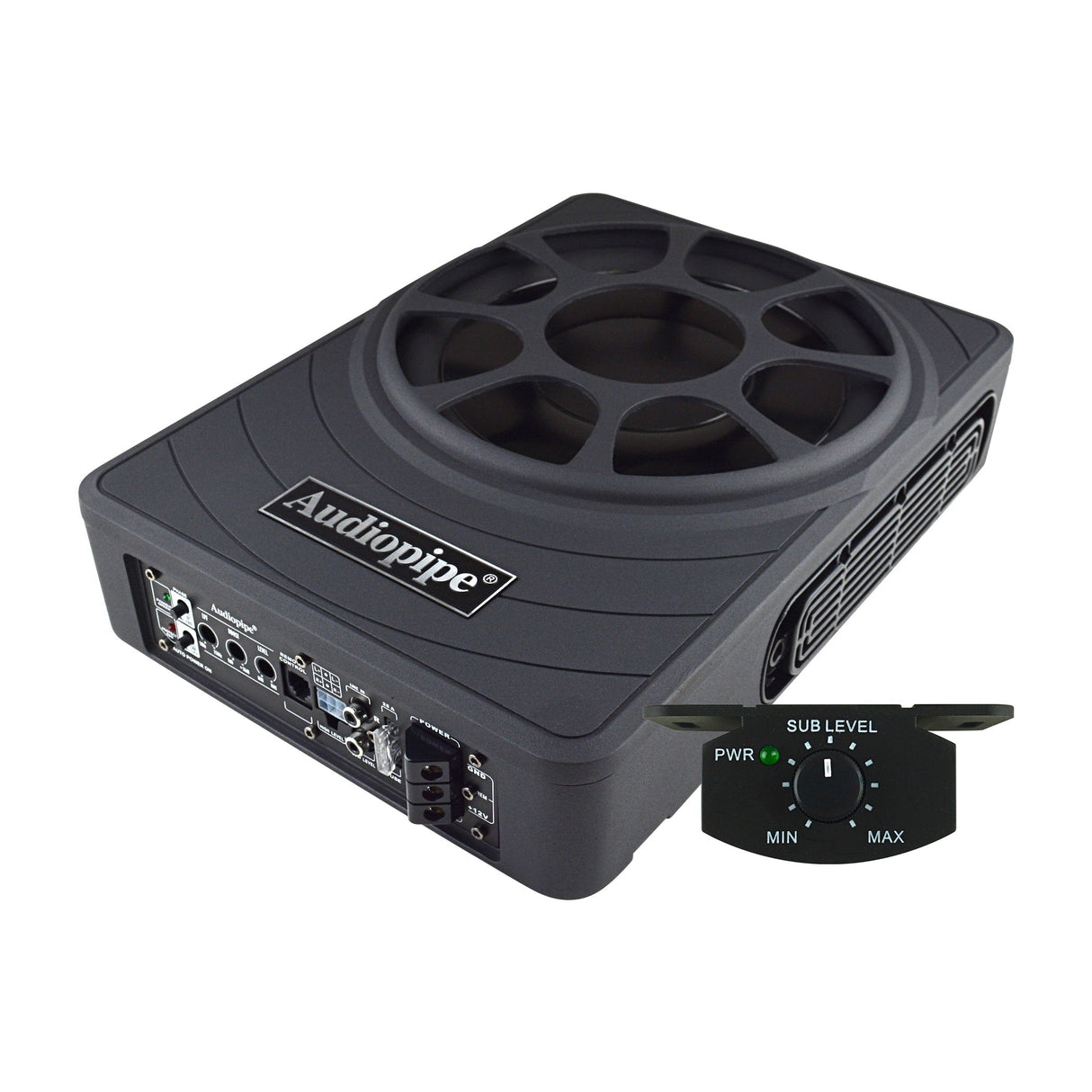 10" Low Profile Amplified Subwoofer (APLP-1030) Audiopipe