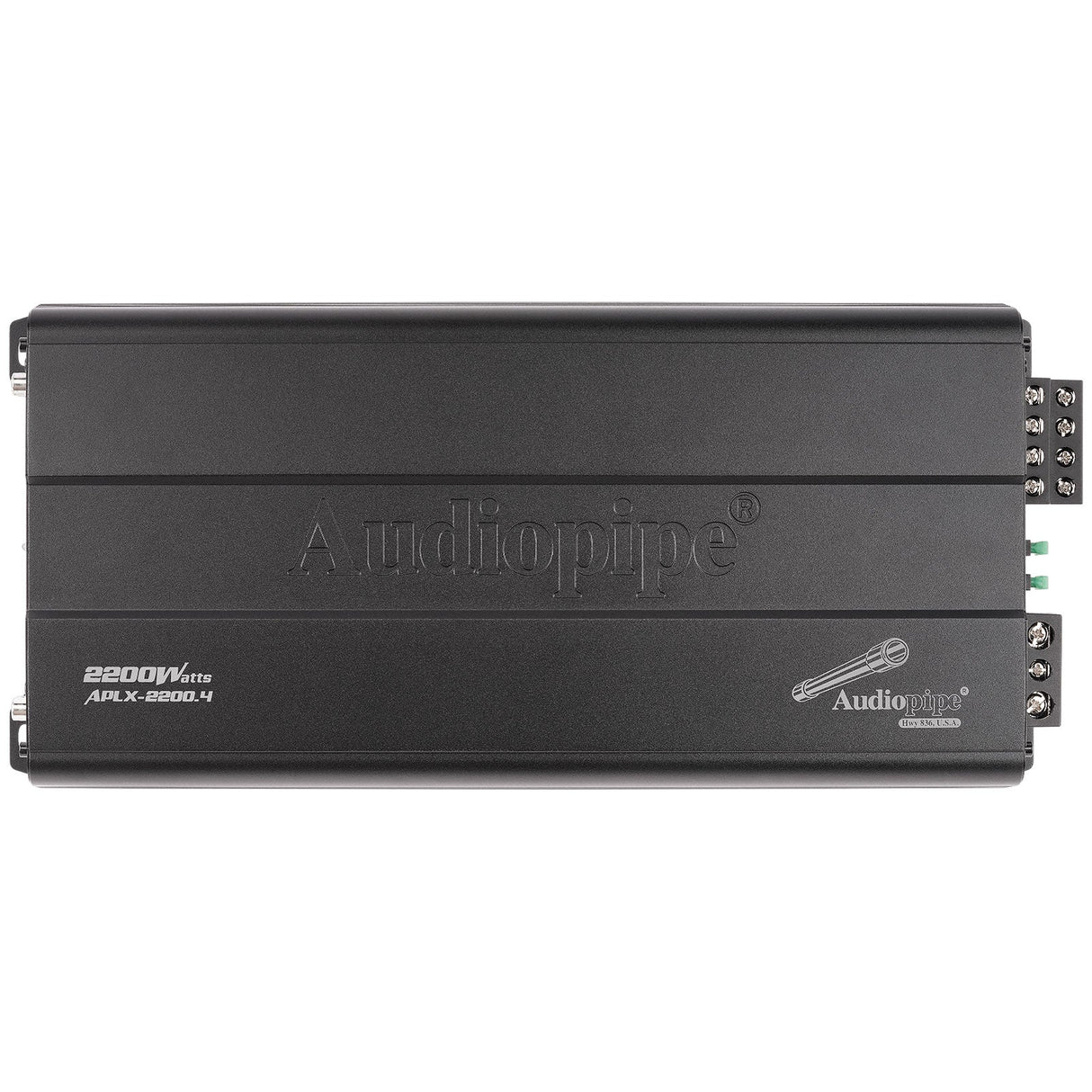 4-Channel Class A/B Mosfet Amplifier (APLX-2200.4) Audiopipe
