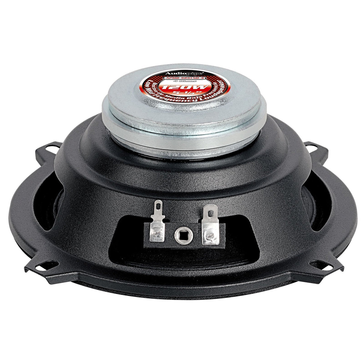 5.25" Low Mid Frequency Loudspeaker (APMB-5251ND-4), Sold individually Audiopipe