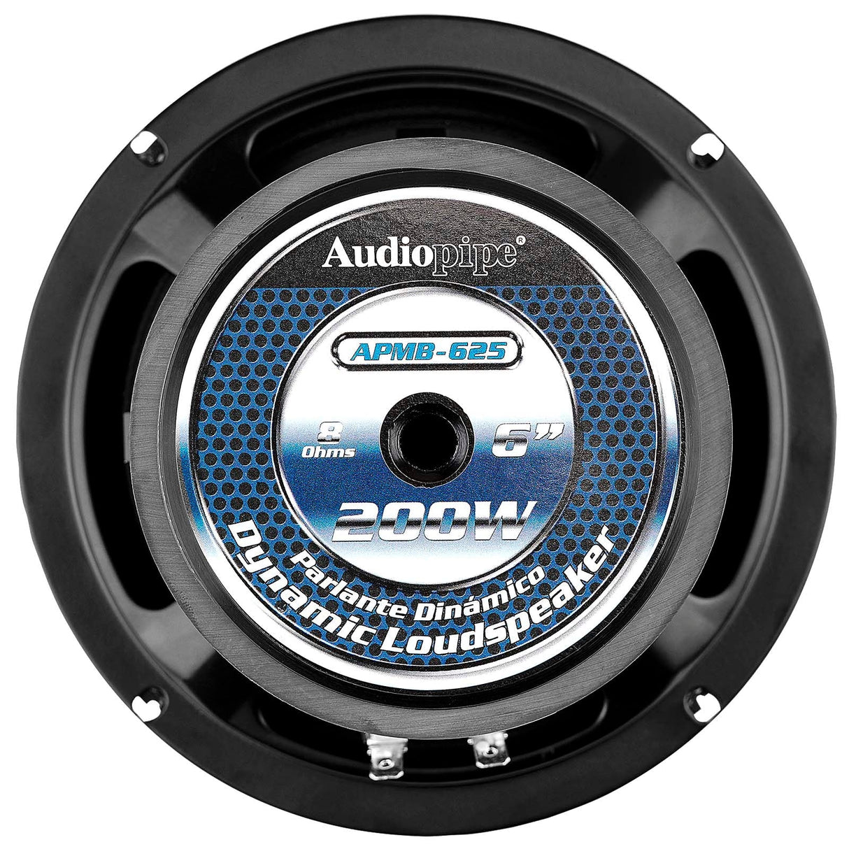 6" Mid-Range Frequency Loudspeaker (APMB-625), Sold individually Audiopipe