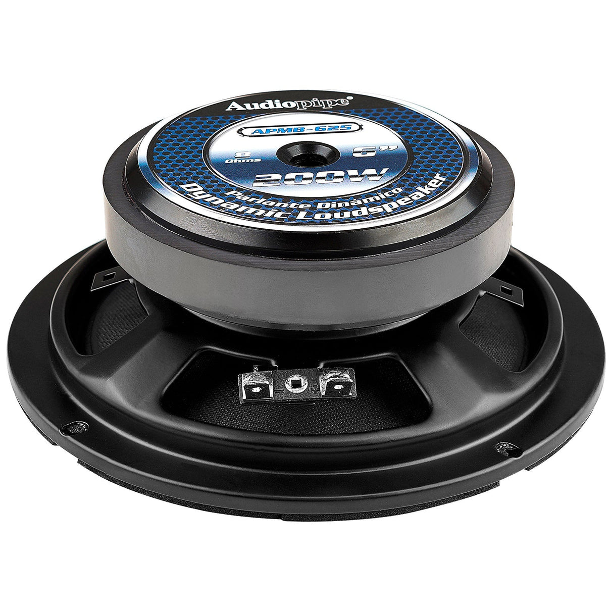 6" Mid-Range Frequency Loudspeaker (APMB-625), Sold individually Audiopipe