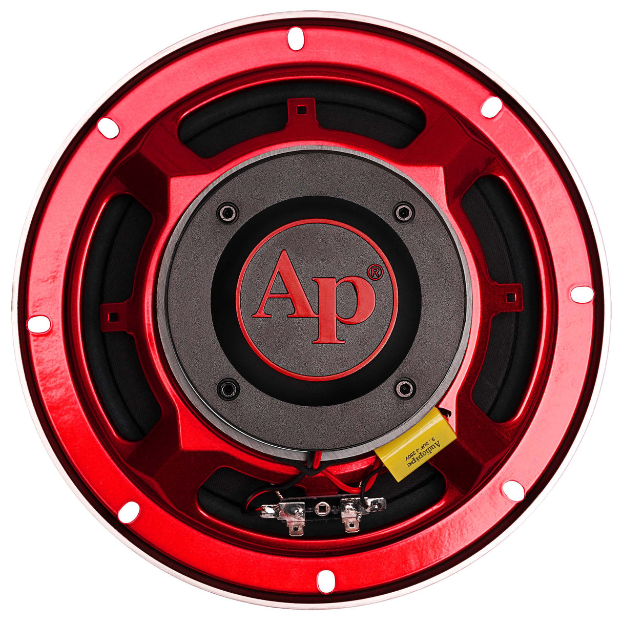 8" Compression Horn Mid-Range Loudspeaker (APMB-828GH-RED), Sold individually Audiopipe