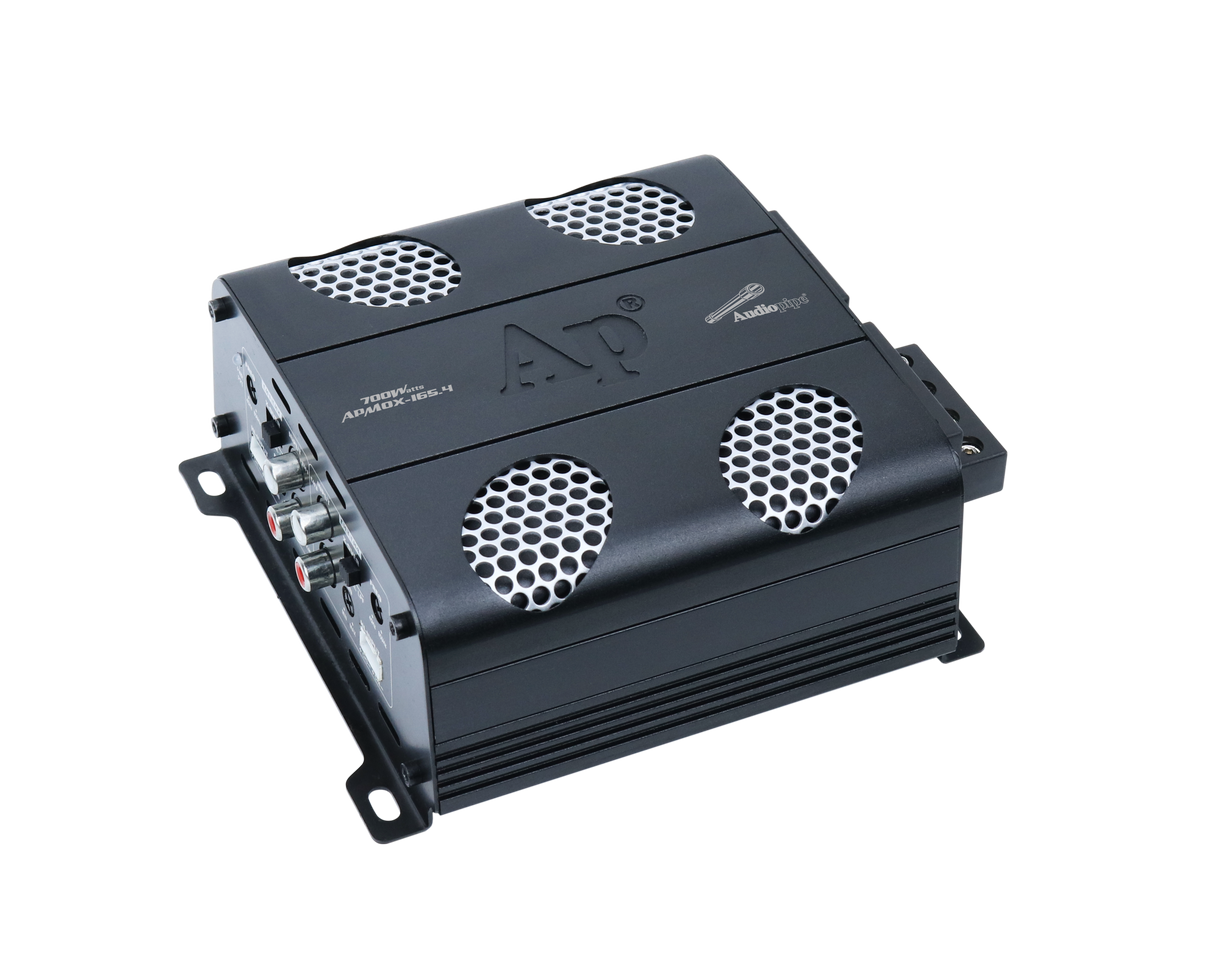 165 Watts Full Range Class D Mini Amplifier (APMOX-165.4) Audiopipe
