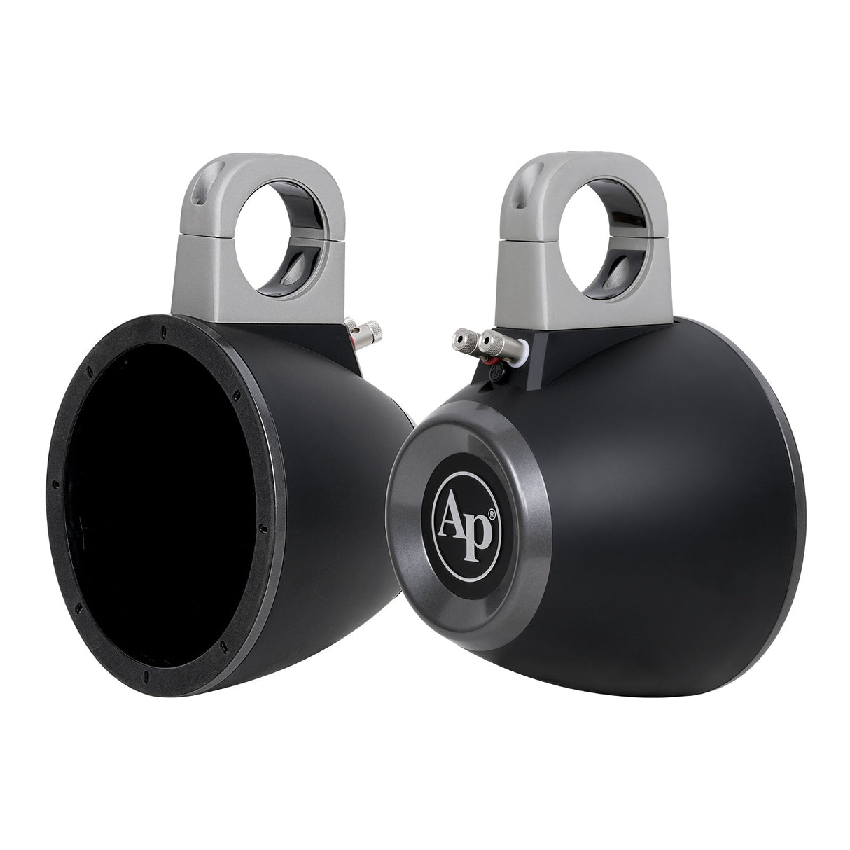8" Short Pod Weather Resistant Tower Enclosures (APMP-8002SP), Sold in pairs Audiopipe