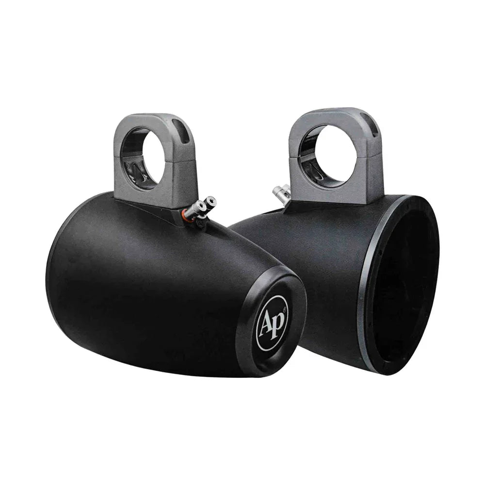 Audiopipe APMP-600ETW 6" Marine & Powersport Tower Enclosures (Pair) Audiopipe