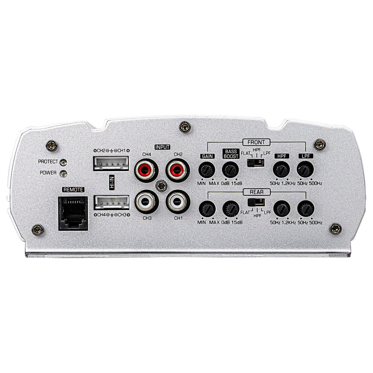 Mini Design 4-Channel Mosfet Marine Amplifier (APMRQ-4095) Audiopipe
