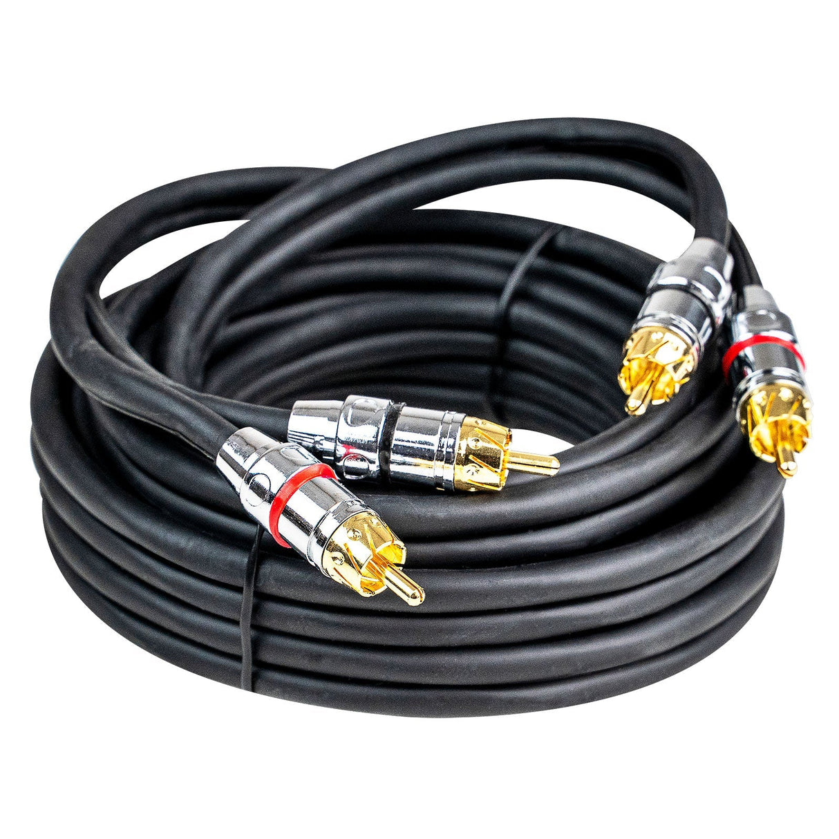 12FT 2-Male to 2-Male RCA Audio Cable (APPRO-12M) Audiopipe