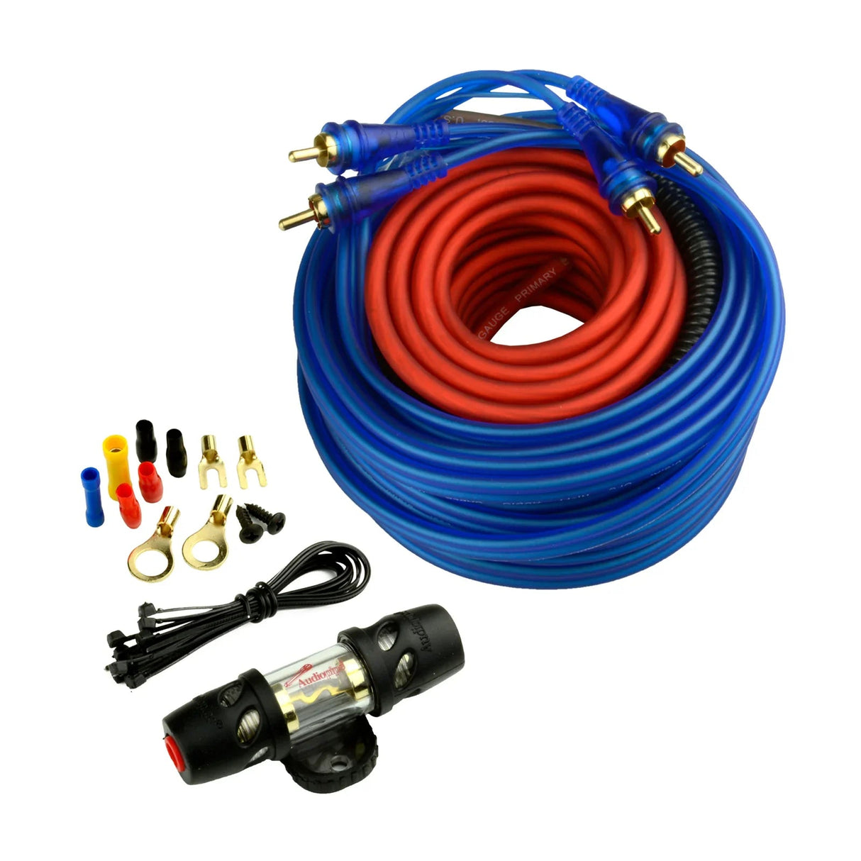 Audiopipe APSB-12112PX Single 12" 500W RMS Bass Package w/ Amp, Wires & Box Audiopipe