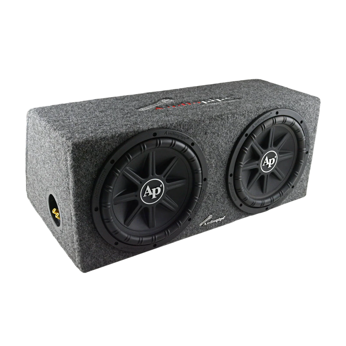 Audiopipe APSB-12212PX (2) 12" Bass Package w/ Amp & Wires Audiopipe