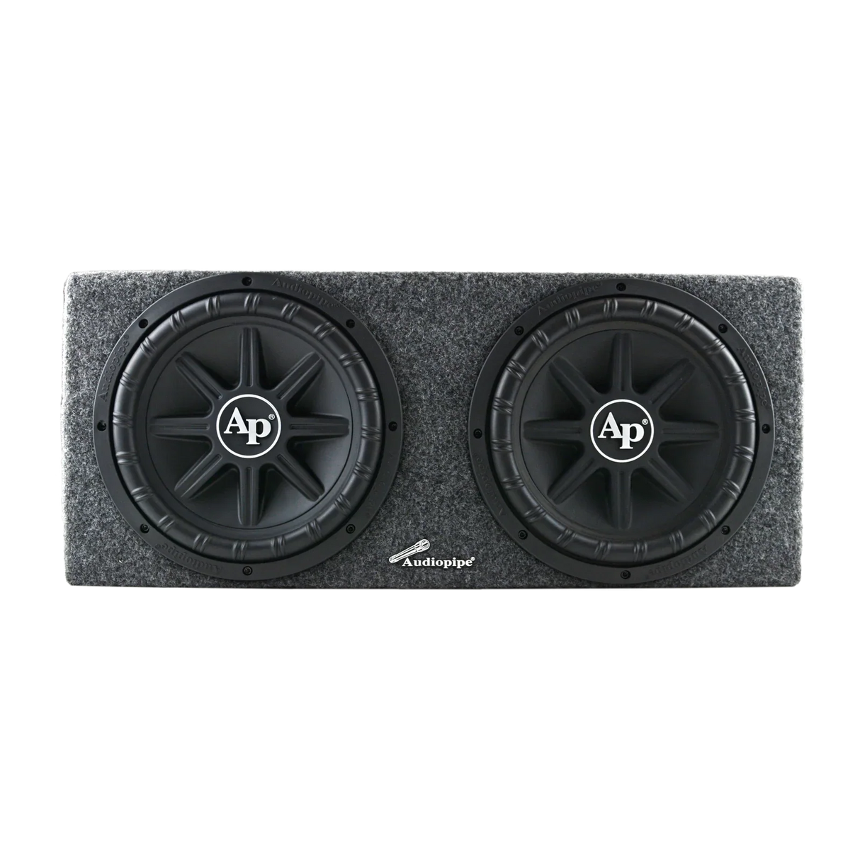 Audiopipe APSB-12212PX (2) 12" Bass Package w/ Amp & Wires Audiopipe