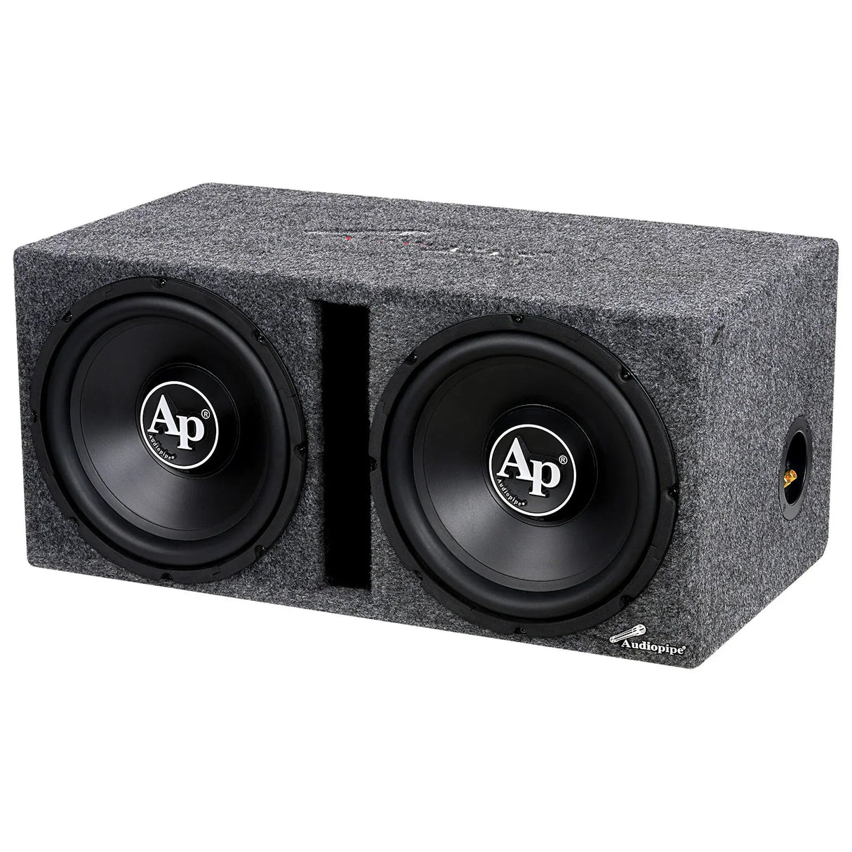 Audiopipe APSB-1250CLV (2) 12" Bass Package w/ Amp & Kit Audiopipe