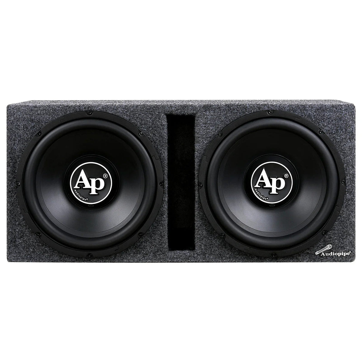 Audiopipe APSB-1250CLV (2) 12" Bass Package w/ Amp & Kit Audiopipe
