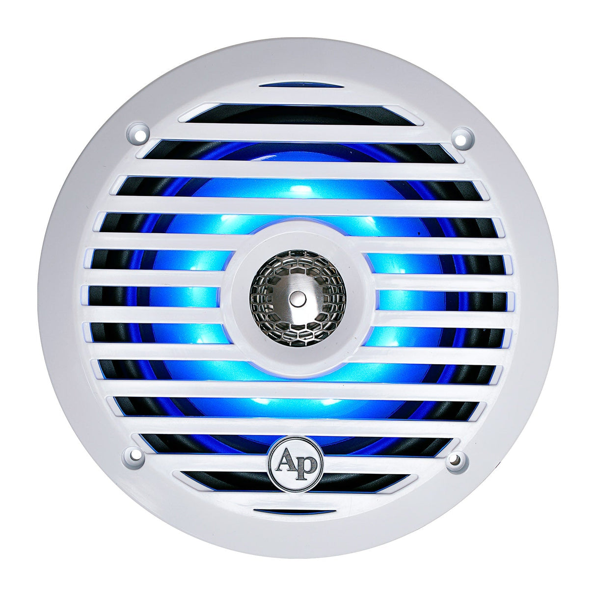 Audiopipe 6.5” Coaxial 2-Way Marine Speaker with LED lights (APSW-654GL) SALT WATER SERIES Audiopipe