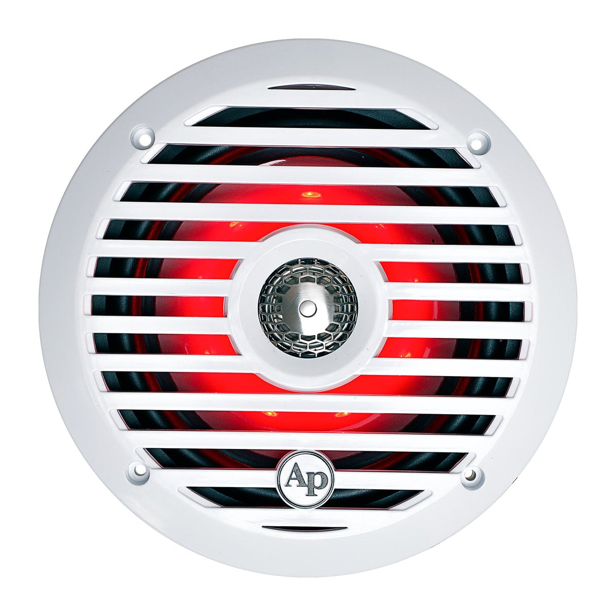 Audiopipe 6.5” Coaxial 2-Way Marine Speaker with LED lights (APSW-654GL) SALT WATER SERIES Audiopipe