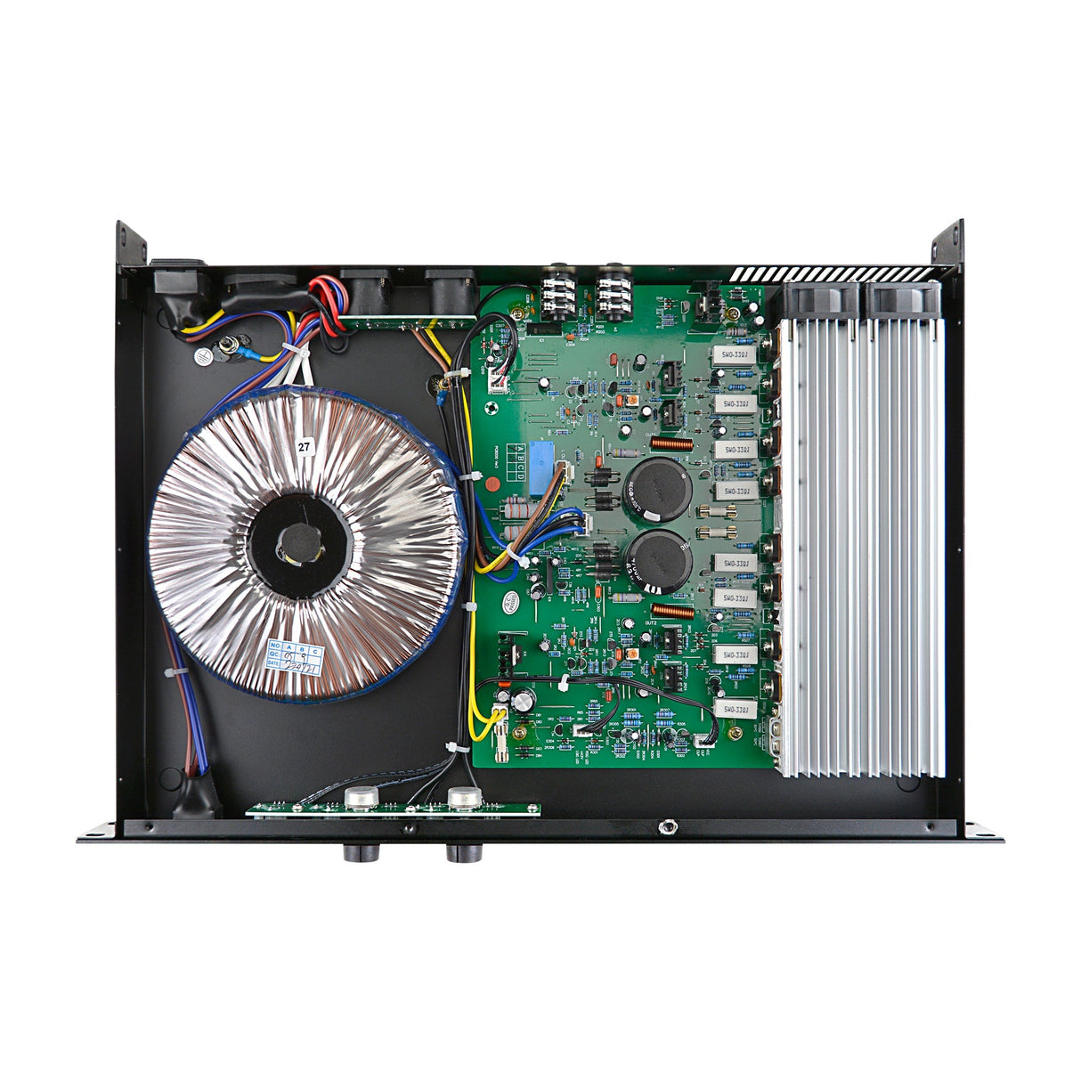 Professional Power Amplifier (AQU1-2000) Audiopipe