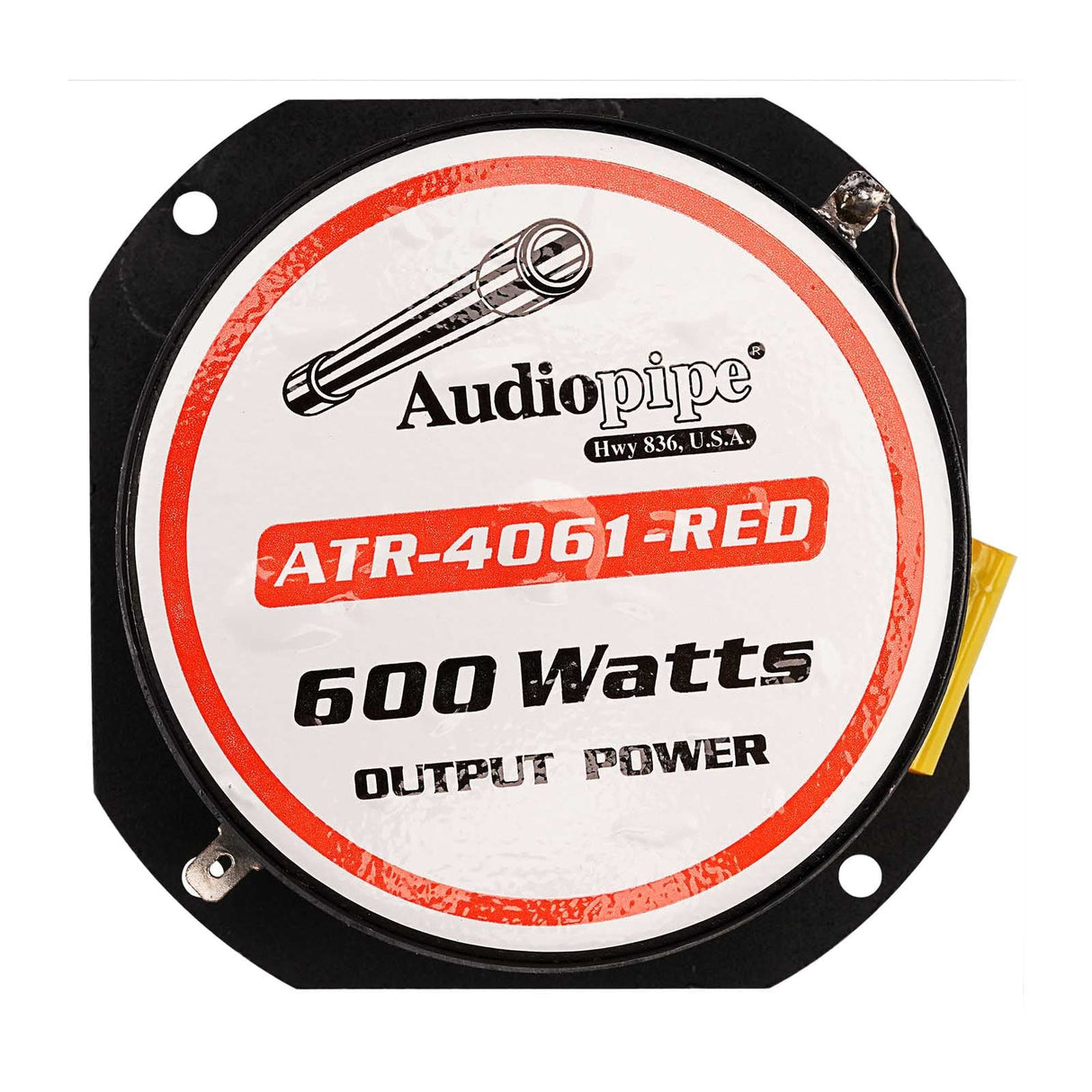 Heavy Duty Titanium Super Tweeter (ATR-4061-RED) Audiopipe