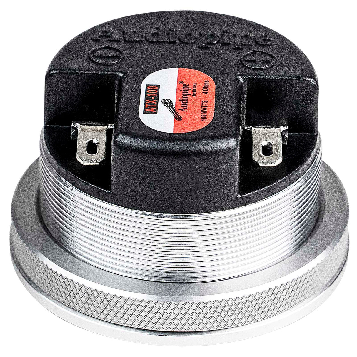 1” Silk Dome Tweeter, Aluminum (ATX-100), Sold in pairs Audiopipe