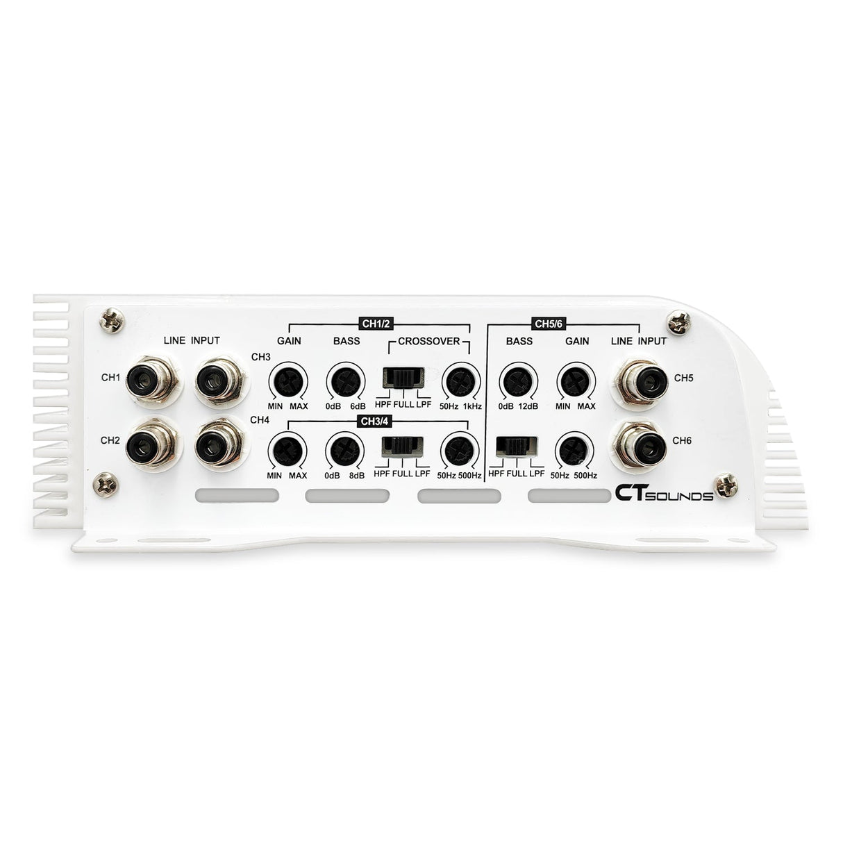 ATv2-150.6d // 1500 Watts RMS 6-Channel Car Amplifier CT Sounds