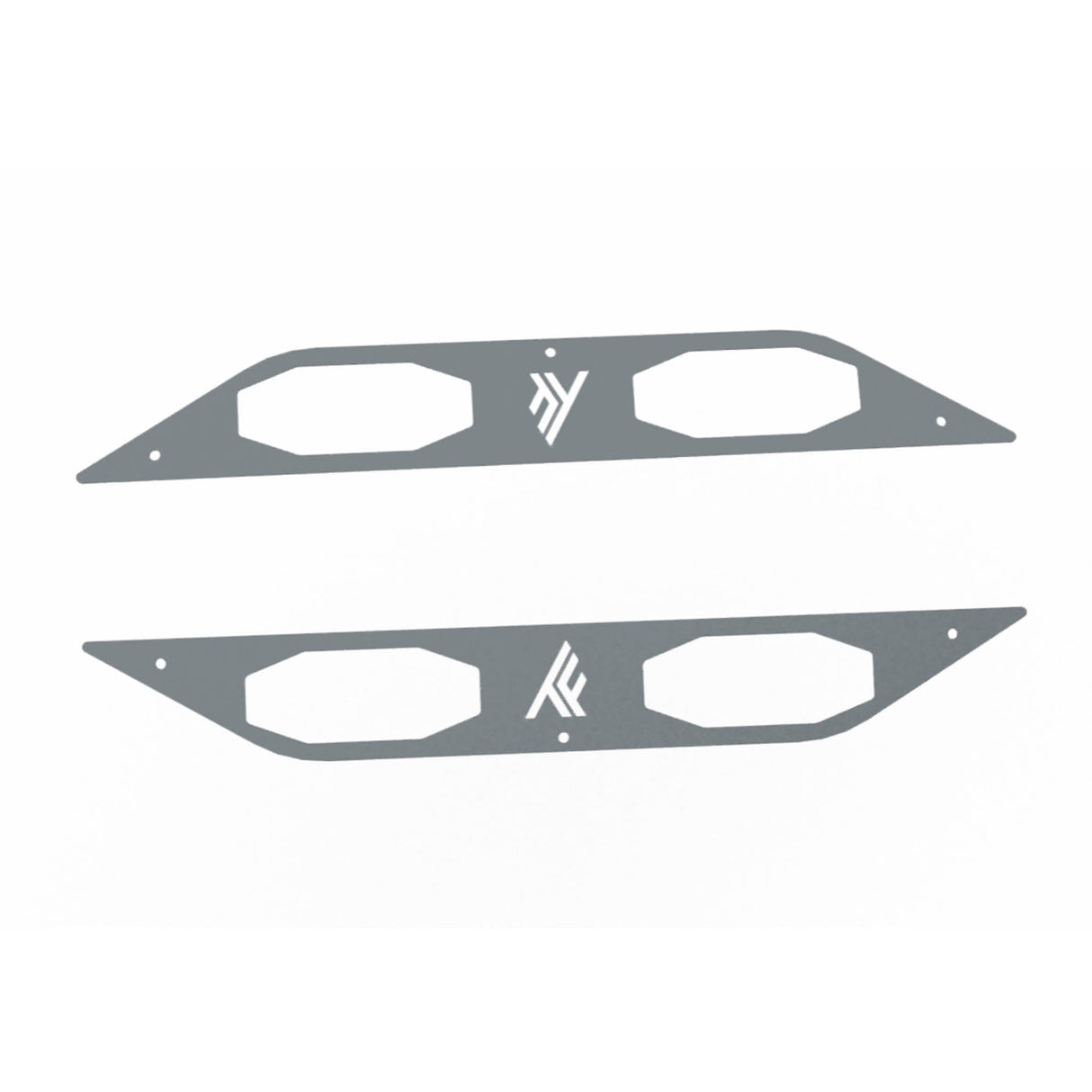 Accent Panel Set for Thumper Fab Maverick X3 Nerf Rails (2-seat)