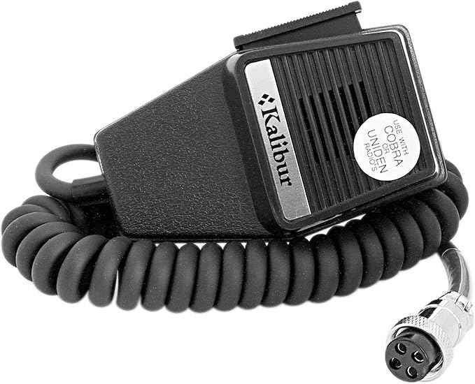 Accessories Unlimited AUCBMIC 4 Pin Dynamic Microphone with 9 ft. Cord Uniden