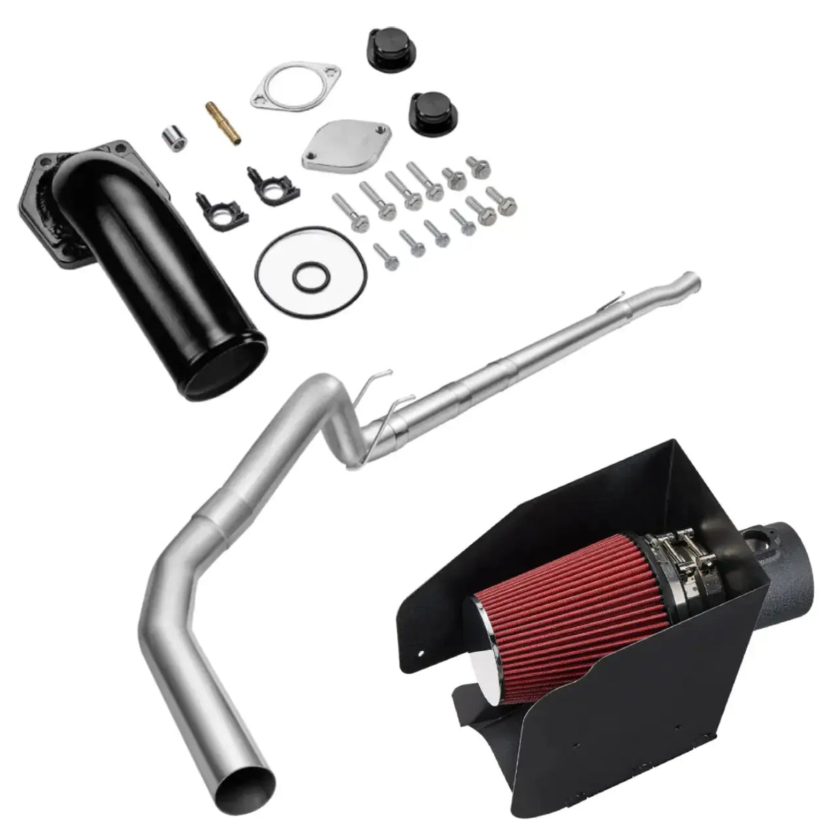 EGR/DPF Delete kIt/Air intake kit for 2008-2010 Ford 6.4 Powerstroke F250 F350 F450 6.4L