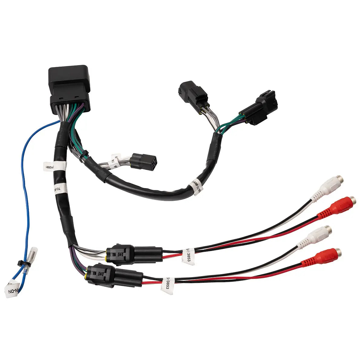 Polaris® RZR Pro Series Ride Command Front & Rear Speaker RCA Output Harness SSV Works