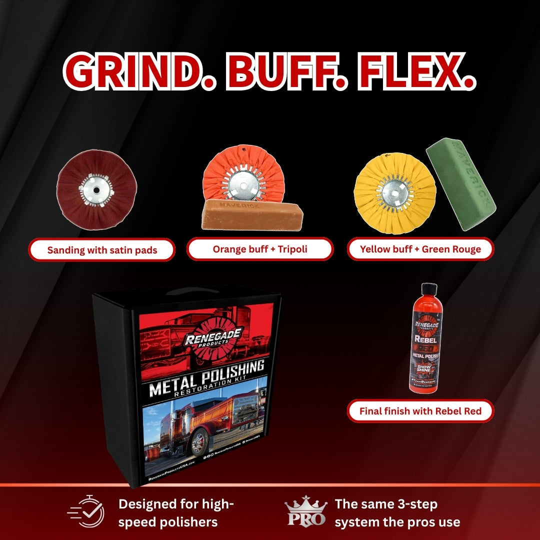 Metal Polishing & Big Rig Restoration Kit