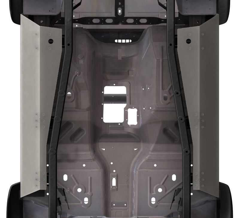 Jeep TJ Boat Side Skid Plate System