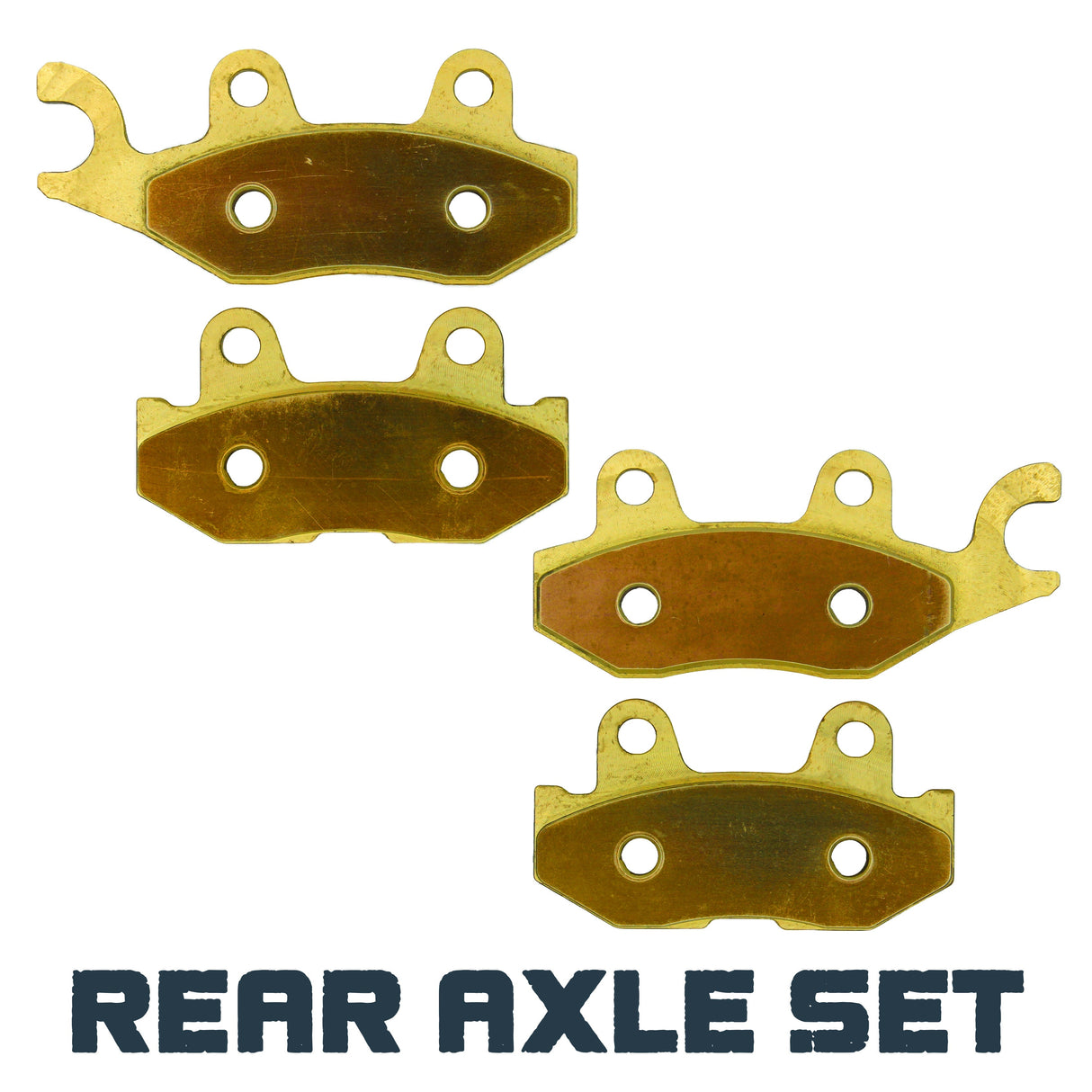 Yamaha Viking 700/Viking VI 2014-2026 Brass Brake Pad Set Traild