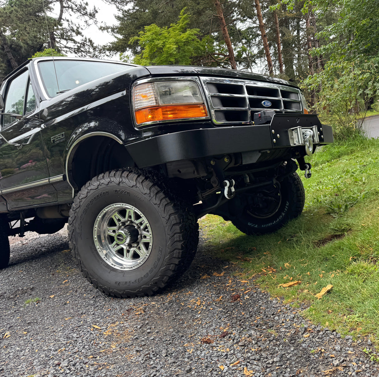 Engineered Vintage ‘GOAT' winch bumper - 1987-1997 Ford F-Series Engineered Vintage LLC