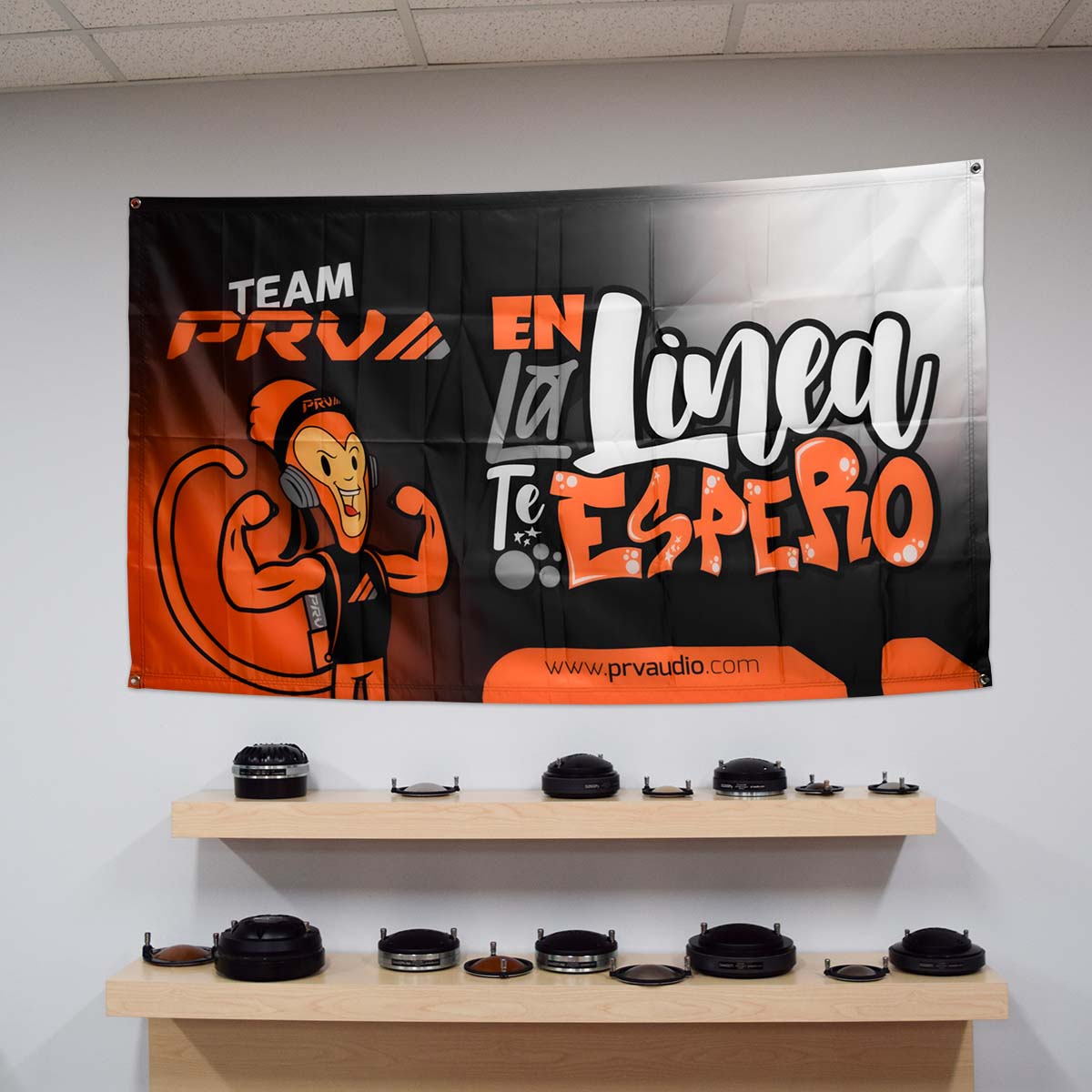 PRV Gio Mascot Spanish Banner PRV Audio