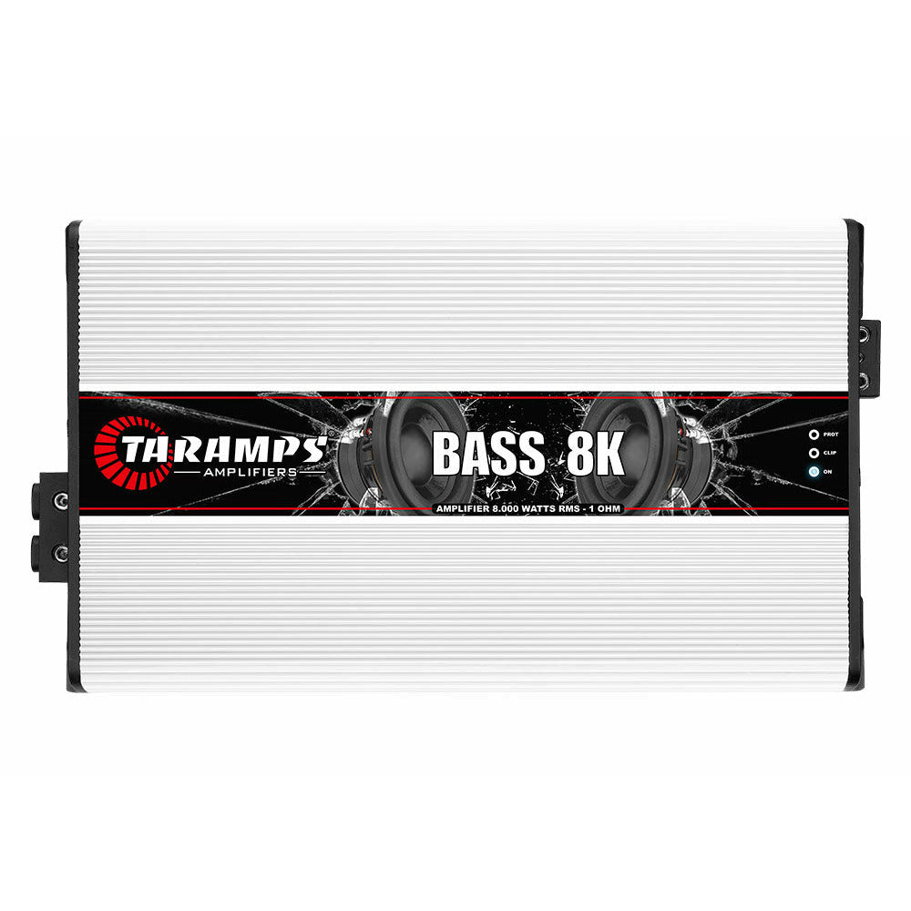 Taramps BASS8K 8000W RMS Monoblock Amplifier 1-Ohm