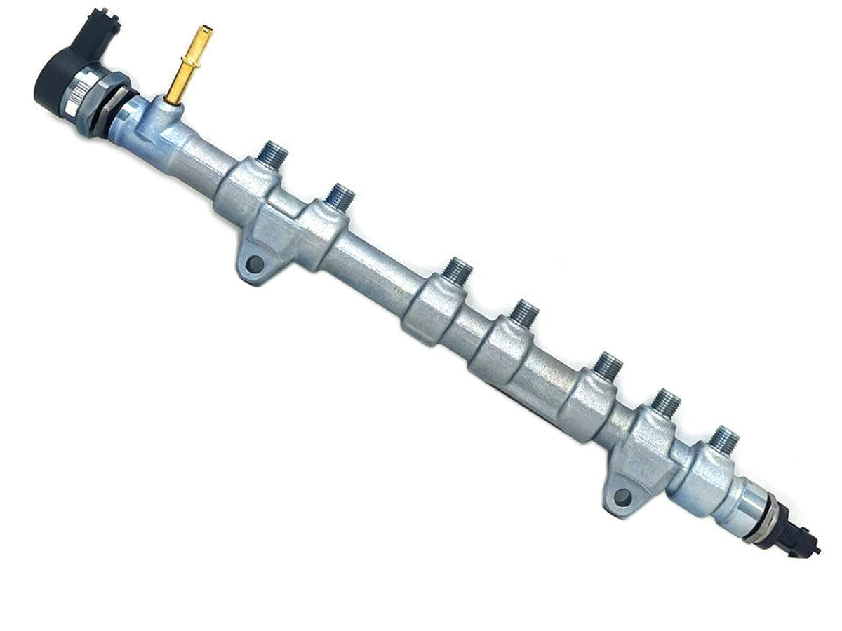 BC3Z9D280B OE Fuel Supply Manifold Assembly, Left Hand Driver Side, 2011-2019 Ford 6.7L Powerstroke Ford OEM