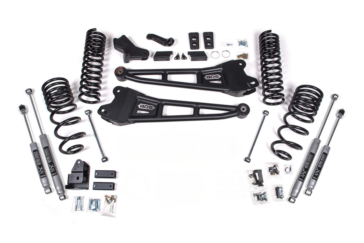 4 Inch Lift Kit w/ Radius Arm | Ram 2500 (25-26) 4WD | Diesel