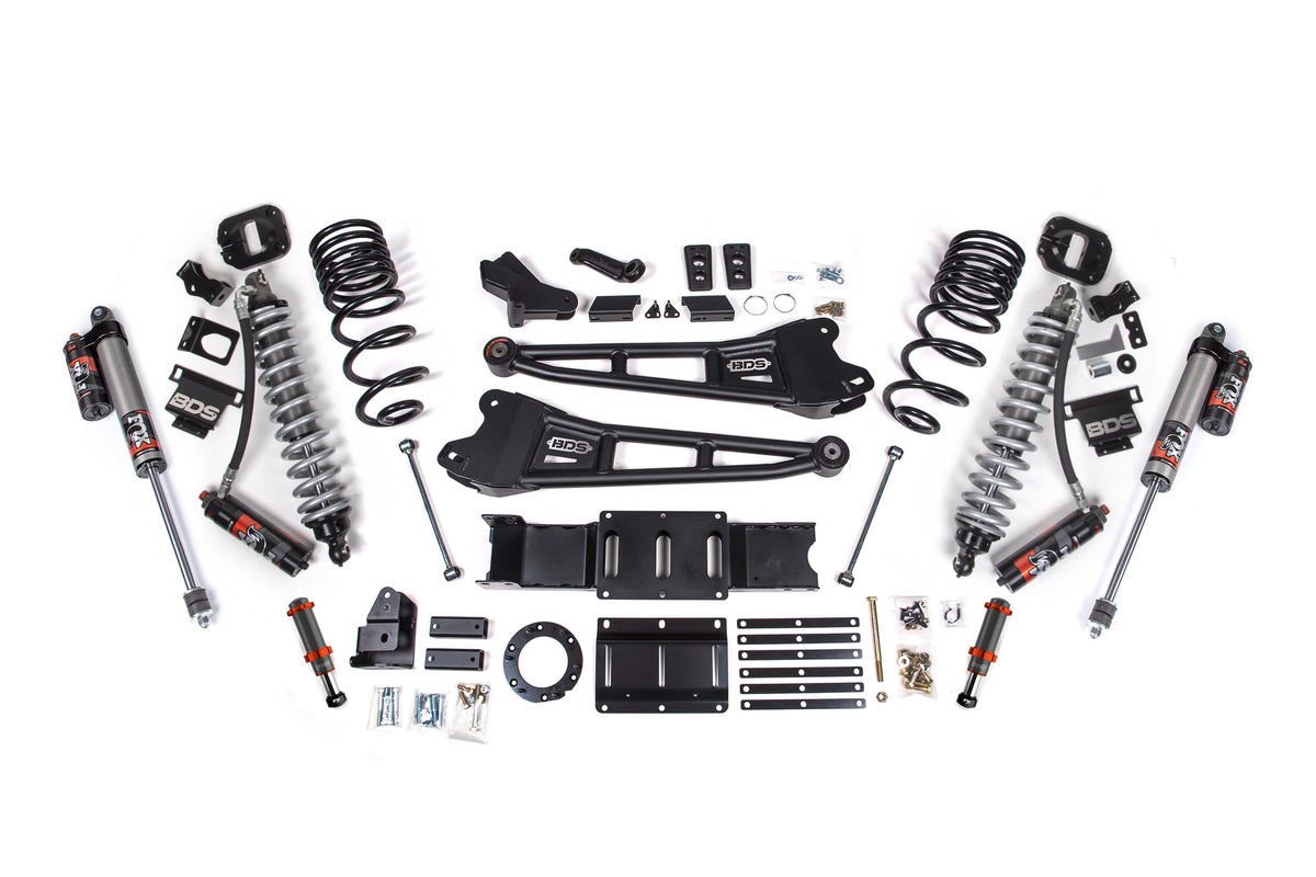 4 Inch Lift Kit w/ Radius Arm | FOX 2.5 Coil-Over Conversion - Performance Elite | Ram 2500 (19-24) 4WD | Diesel BDS Suspension