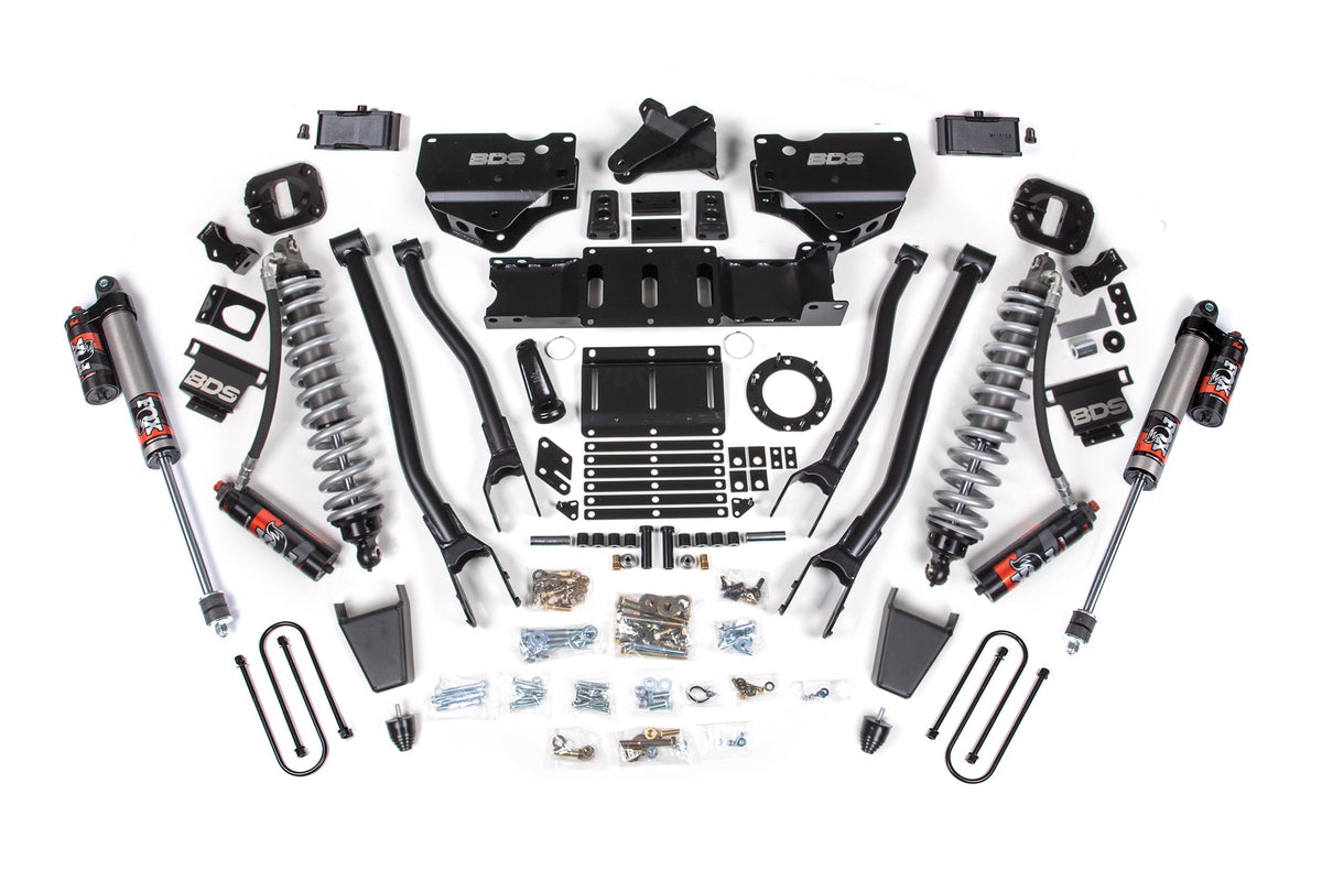 4 Inch Lift Kit w/ 4-Link | FOX 2.5 Coil-Over Conversion - Performance Elite | Ram 3500 (19-24) 4WD | Diesel
