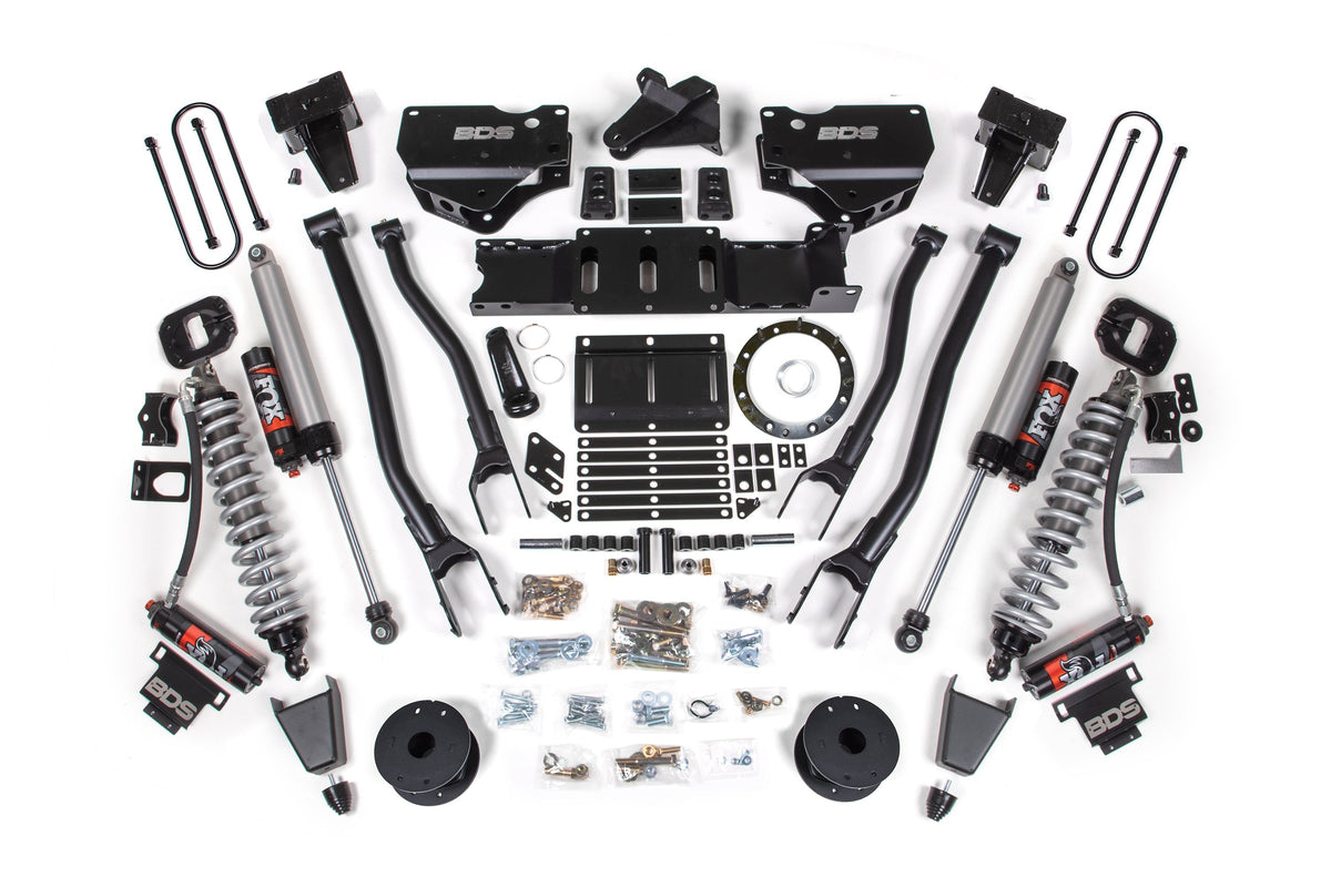 6 Inch Lift Kit w/ 4-Link | FOX 2.5 Coil-Over Conversion - Performance Elite | Ram 3500 (19-24) 4WD | Diesel BDS Suspension