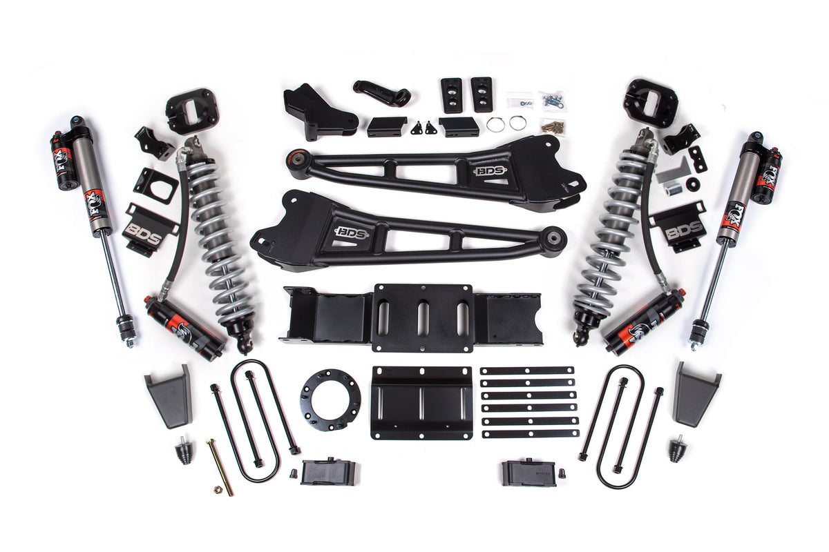 4 Inch Lift Kit w/ Radius Arm | FOX 2.5 Coil-Over Conversion - Performance Elite | Ram 3500 (19-24) 4WD | Diesel