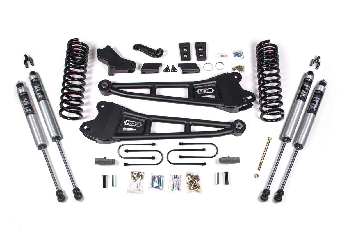 4 Inch Lift Kit w/ Radius Arm | Ram 3500 (13-18) 4WD | Diesel
