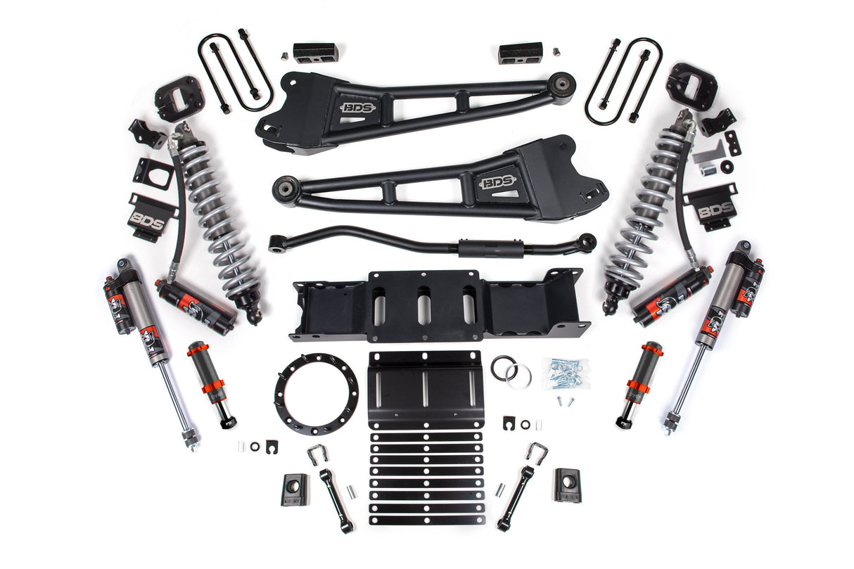 3 Inch Lift Kit w/ Radius Arm | FOX 2.5 Coil-Over Conversion - Performance Elite | Ram 3500 (19-24) 4WD | Diesel BDS Suspension