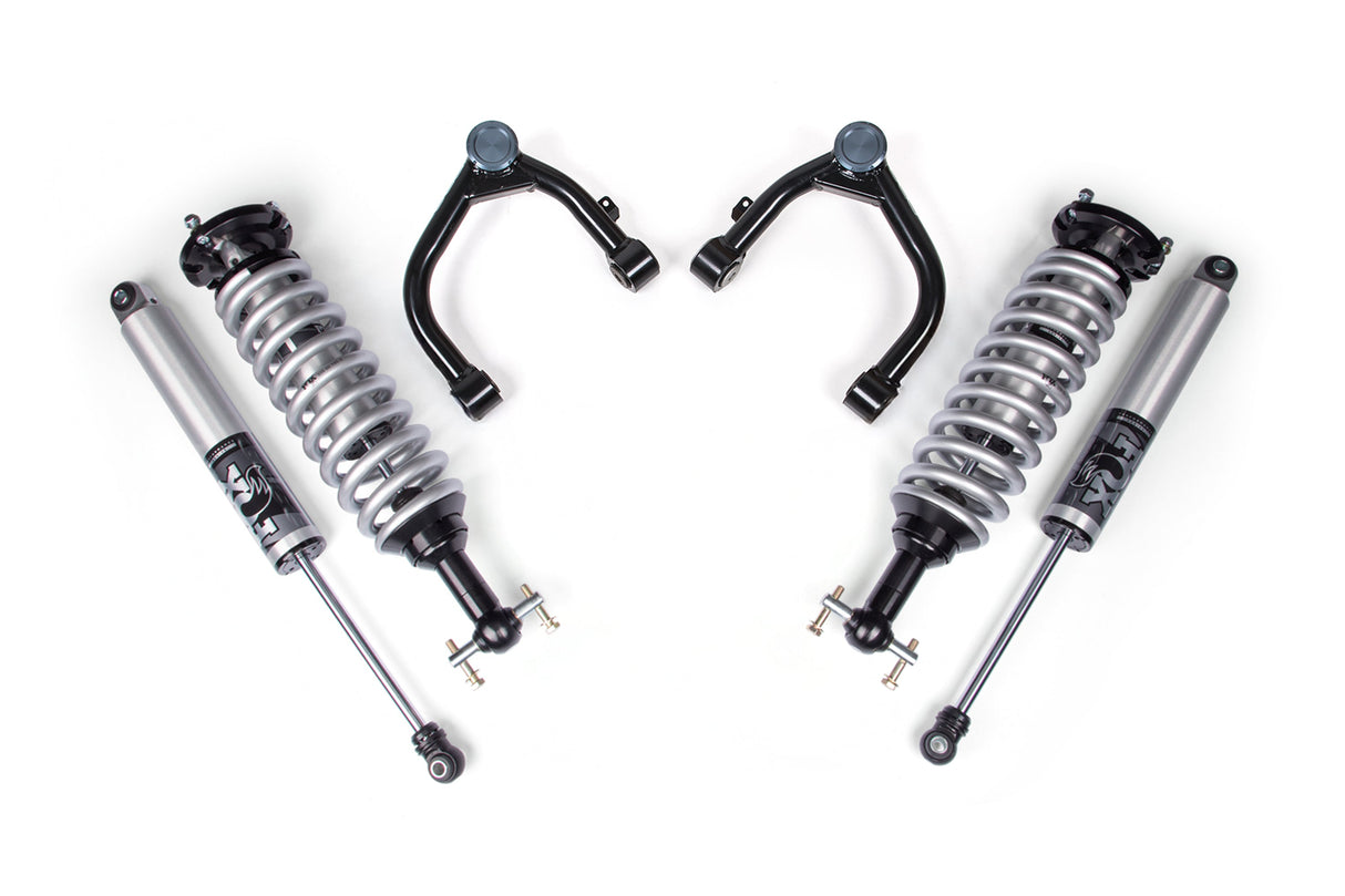 2 Inch Leveling Kit | FOX Coilover Upgrade | Chevy Silverado or GMC Sierra 1500 (19-26) 4WD BDS Suspension