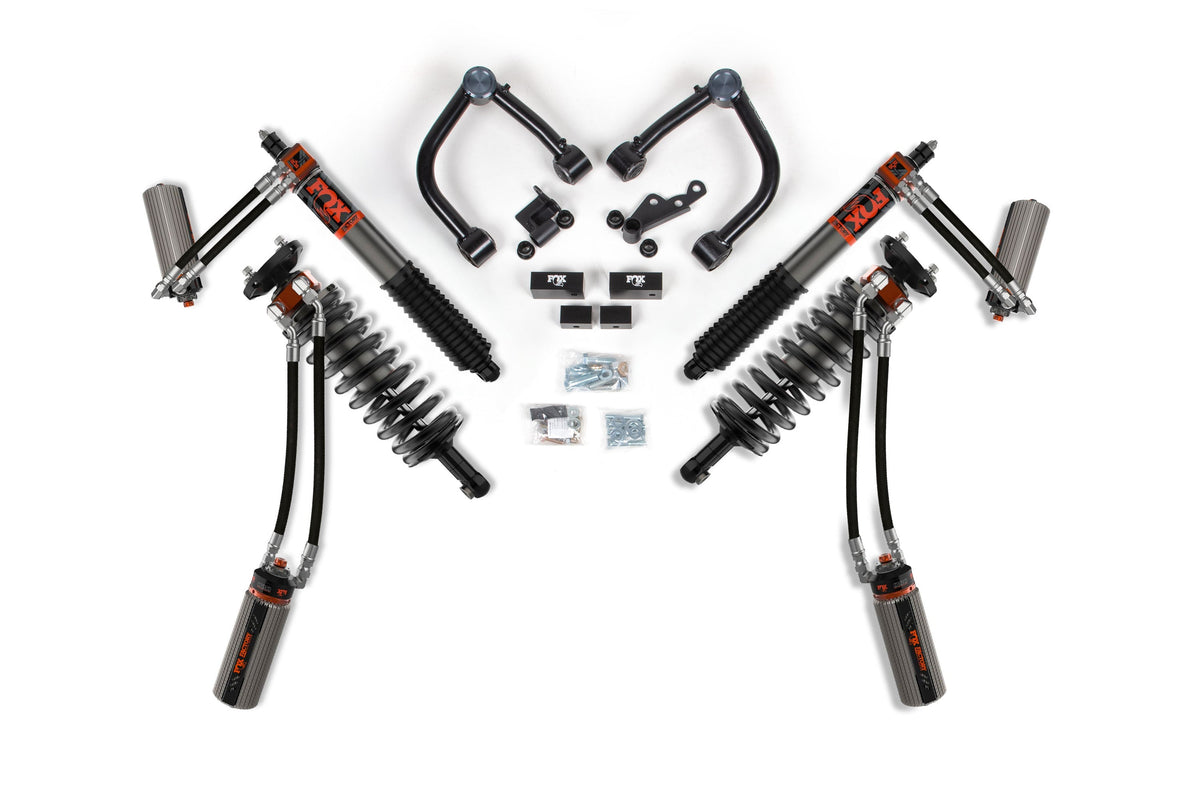 Coilover Upgrade Kit | FOX 3.0 Internal Bypass Factory Race Series | Toyota Tundra TRD Pro (22-26) 4WD