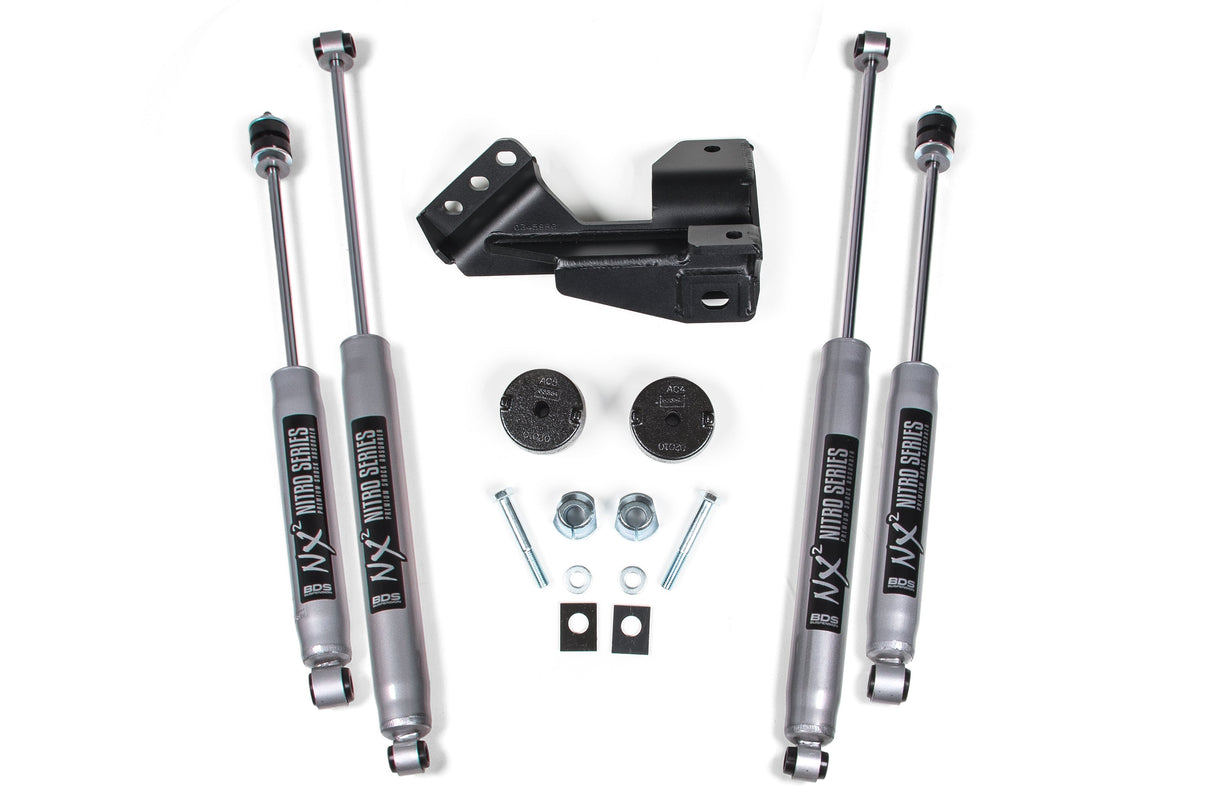 2 Inch Leveling Kit | Coil Spacer | Ford F250/F350 Super Duty (17-19) 4WD BDS Suspension
