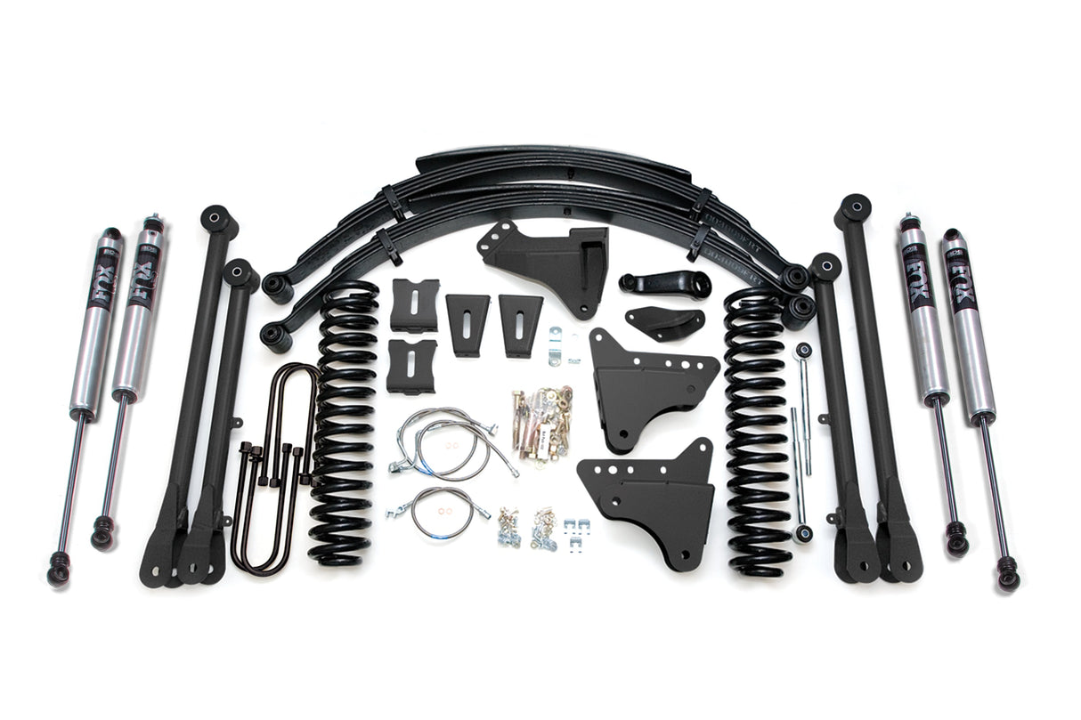 8 Inch Lift Kit w/ 4-Link | Ford F250/F350 Super Duty (05-07) 4WD | Diesel BDS Suspension