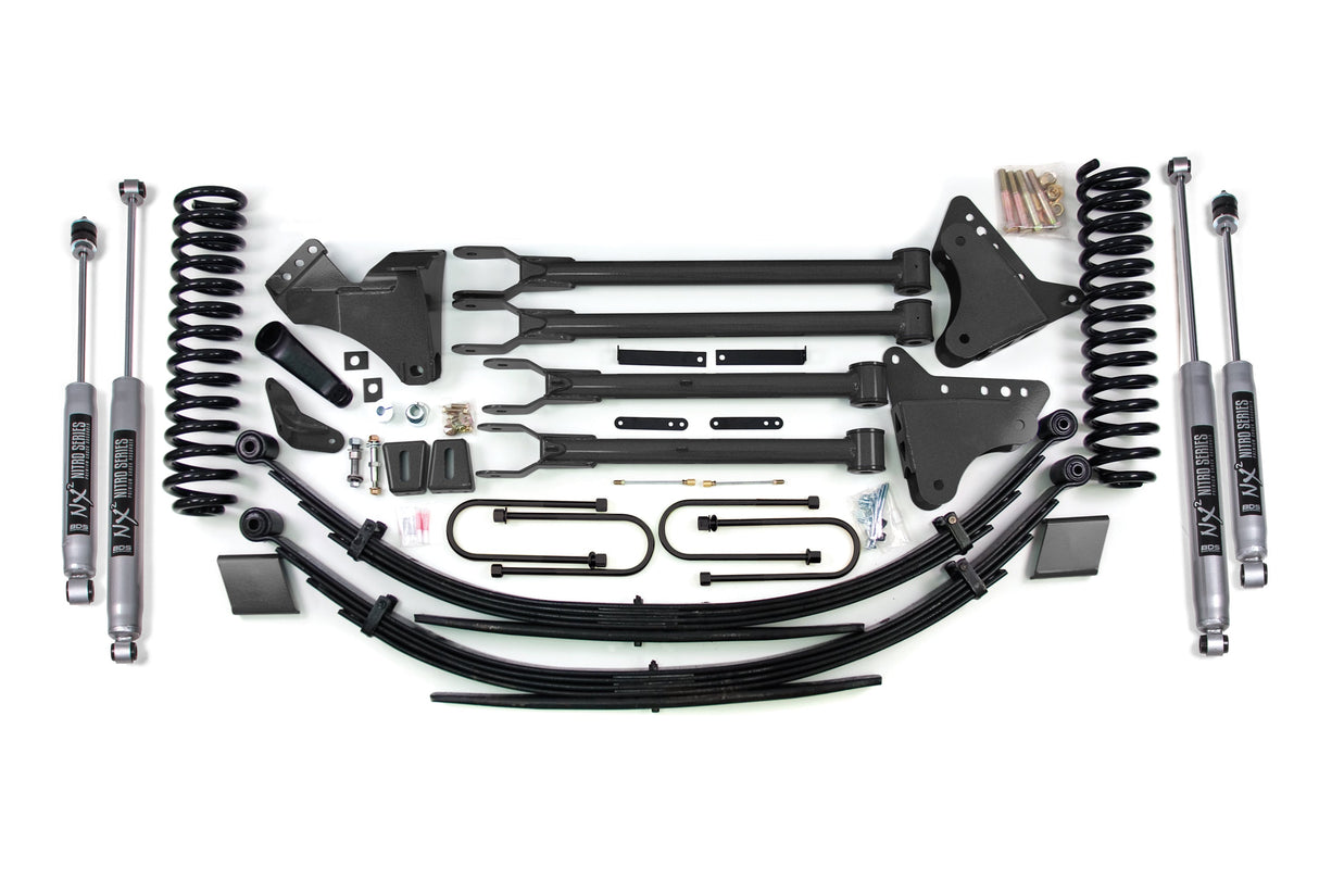 6 Inch Lift Kit w/ 4-Link | Ford F250/F350 Super Duty (08-10) 4WD | Gas BDS Suspension
