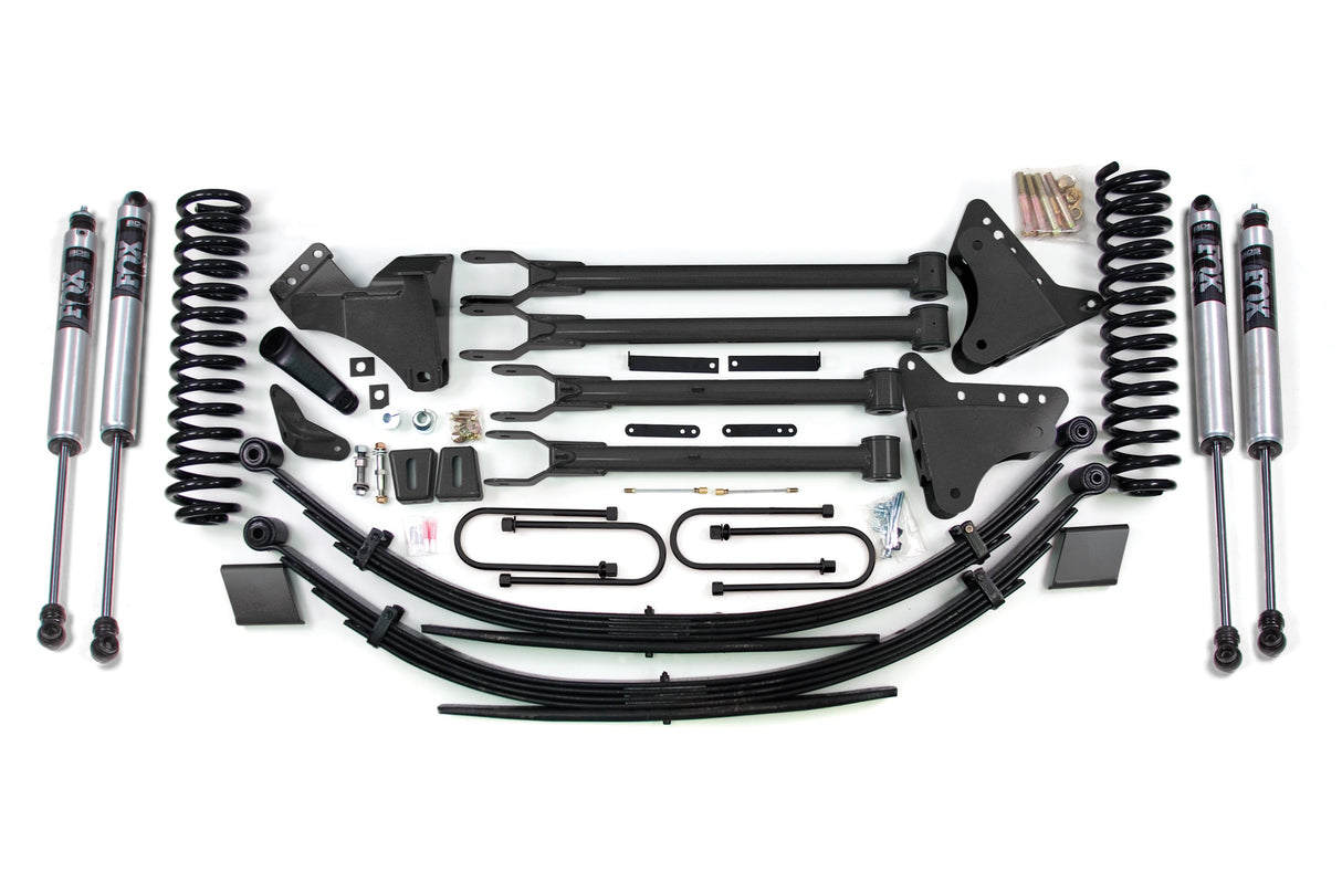 8 Inch Lift Kit w/ 4-Link | Ford F250/F350 Super Duty (08-10) 4WD | Gas BDS Suspension
