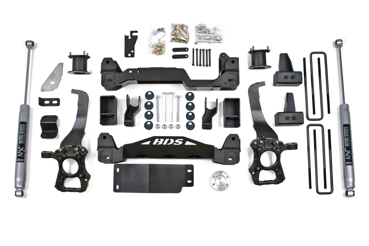 4 Inch Lift Kit | Ford F150 (09-13) 4WD BDS Suspension