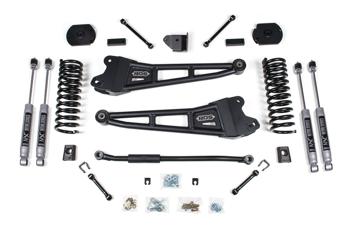 3 Inch Lift Kit w/ Radius Arm | Ram 2500 (14-18) & (25-26) 4WD | Diesel BDS Suspension
