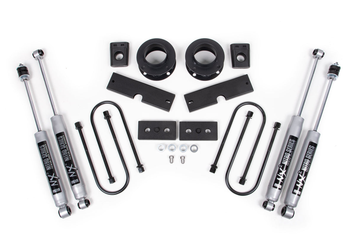 2 Inch Lift Kit | Ram 3500 w/ Rear Air Ride (13-26) 4WD BDS Suspension